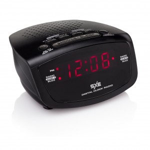 SXE SXE86001 AM/FM Dual Alarm Clock Radio   555384705